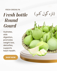 Fresh Bottle Round Gourd (Kaddu)